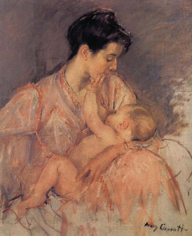 Mary Cassatt Study of Zeny and her child china oil painting image